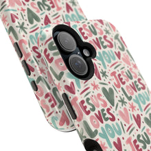 Load image into Gallery viewer, Jesus Loves You Magnetic Impact-Resistant Cases

