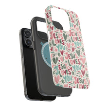 Load image into Gallery viewer, Jesus Loves You Magnetic Impact-Resistant Cases

