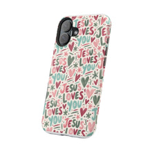 Load image into Gallery viewer, Jesus Loves You Magnetic Impact-Resistant Cases
