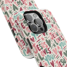 Load image into Gallery viewer, Jesus Loves You Magnetic Impact-Resistant Cases

