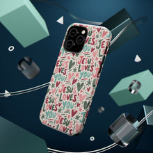 Load image into Gallery viewer, Jesus Loves You Magnetic Impact-Resistant Cases
