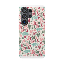 Load image into Gallery viewer, Jesus Loves You Magnetic Impact-Resistant Cases
