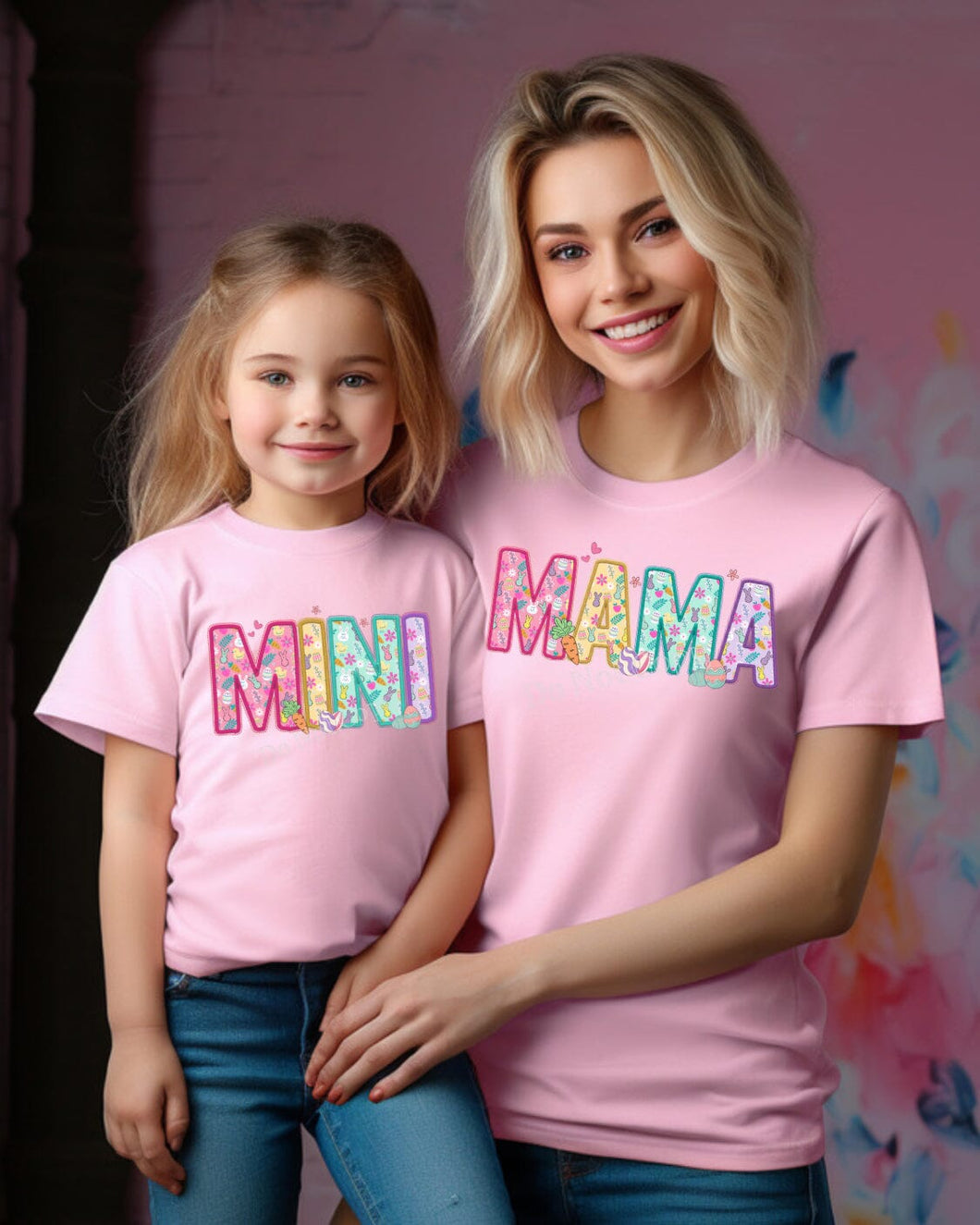 Mama Mini Peeps DTF Transfer (300 HOT PEEL) | Ships 3-7 Business Days