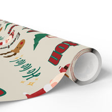 Load image into Gallery viewer, Personalized Rustic Boy Christmas Festive Wrapping Paper, Christmas Gift Wrap, Holiday Decor, Unique Gift Presentation, Seasonal Wrapping Supplies
