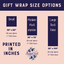 Load image into Gallery viewer, Personalized Rustic Boy Christmas Festive Wrapping Paper, Christmas Gift Wrap, Holiday Decor, Unique Gift Presentation, Seasonal Wrapping Supplies
