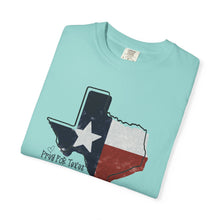 Load image into Gallery viewer, Pray For Texas Watercolor Texas Comfort Colors T-shirt Unisex Tee, Flood Relief Fundraising Shirt, Donations, Texas Support Apparel, Unisex Tee
