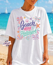 Load image into Gallery viewer, Preppy Beach Day Hallelujah DTF Transfer (325 HOT Peel)
