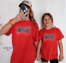 Load image into Gallery viewer, Rhinestone Warrior Comfort Color Tee
