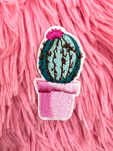 Load image into Gallery viewer, RTS 2&quot; Cactus Chenille Iron On Patch
