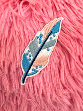 Load image into Gallery viewer, RTS 2&quot; Feather Chenille Iron On Patch
