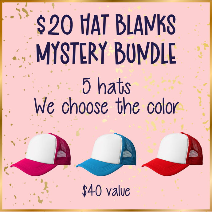 RTS 5 Hat Blank Mystery Bundle