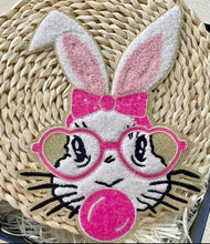 Load image into Gallery viewer, RTS Bunny Bubble Sequin 8.25x11&quot; Easter Chenille Iron On Patch
