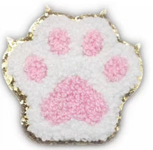 Load image into Gallery viewer, RTS Chenille Paw 2.5&quot; Iron On Patch
