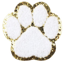 Load image into Gallery viewer, RTS Chenille Paw 2.5&quot; Iron On Patch
