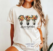 Load image into Gallery viewer, RTS Clear Film DTF Transfer | Let Your Light Shine Boho (325 HOT Peel)
