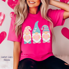 Load image into Gallery viewer, RTS Crochet Valentine Gnomes DTF Transfer | Adult Youth (325 HOT Peel)
