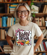 Load image into Gallery viewer, RTS Grade Level Paper Doodle Back to School DTF Transfer (325 HOT PEEL)

