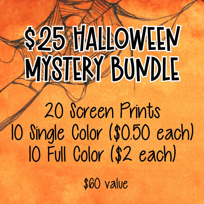 RTS Halloween Mystery Screen Print Transfer Bundle