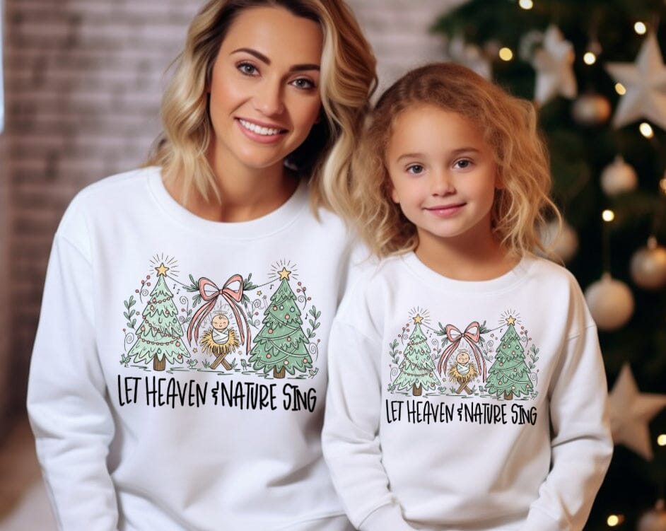 RTS Let Heaven and Nature Sing Clear Film DTF Transfer | Adult Youth (325 HOT Peel)