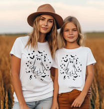 Load image into Gallery viewer, RTS Screen Print Transfer | Cute Ghost | Adult Youth (325 Hot Peel)
