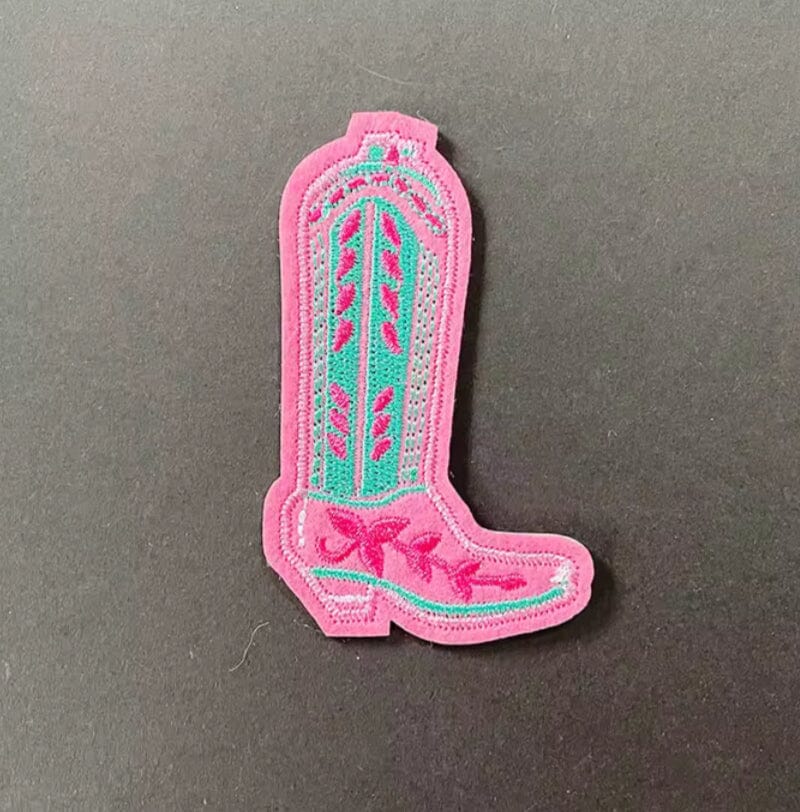 RTS Turquoise and Pink Boot 2.5