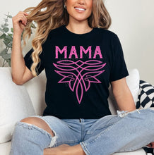 Load image into Gallery viewer, SHIPS 4/3 Screen Print Transfer | Mama Western Stitch in HOT PINK (325 Hot Peel)
