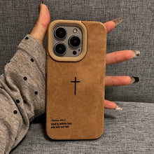 Load image into Gallery viewer, Simple Cross Apple Phone Case
