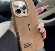 Load image into Gallery viewer, Simple Cross Apple Phone Case
