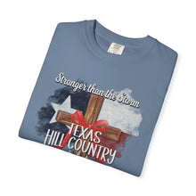 Load image into Gallery viewer, Stronger Than The Storm Hill Country Strong Comfort Colors T-shirt Unisex Tee, Flood Relief Fundraising Shirt, Donations, Texas Support Apparel, Unisex Tee
