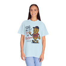 Load image into Gallery viewer, Take Me Out To The Ball Game Peanut Comfort Colors T-Shirt- Baseball Mom
