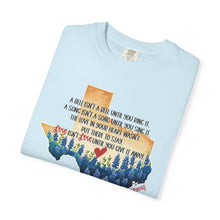 Load image into Gallery viewer, Texas Strong Camp Mystic Love Comfort Colors T-shirt Unisex Tee, Flood Relief Fundraising Shirt, Donations, Texas Support Apparel, Unisex Tee
