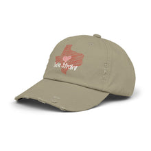 Load image into Gallery viewer, Texas Strong Doodle Distressed Cap | Texas Hill Country Flood Relief 100% Donation | Vintage Adjustable Style Cap | Pray for Texas
