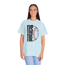 Load image into Gallery viewer, Tis The Season Baseball Comfort Colors T-Shirt- Baseball Mom
