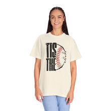 Load image into Gallery viewer, Tis The Season Baseball Comfort Colors T-Shirt- Baseball Mom
