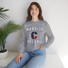 Load image into Gallery viewer, Warrior Baseball Crewneck Sweatshirt — Gildan Pullover
