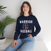 Load image into Gallery viewer, Warrior Baseball Crewneck Sweatshirt — Gildan Pullover
