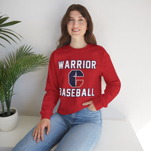 Load image into Gallery viewer, Warrior Baseball Crewneck Sweatshirt — Gildan Pullover
