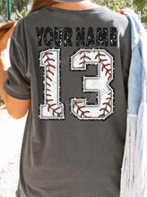 Load image into Gallery viewer, Custom Baseball Jersey DTF Transfer (300 HOT PEEL) | Ships 3-7 Business Days
