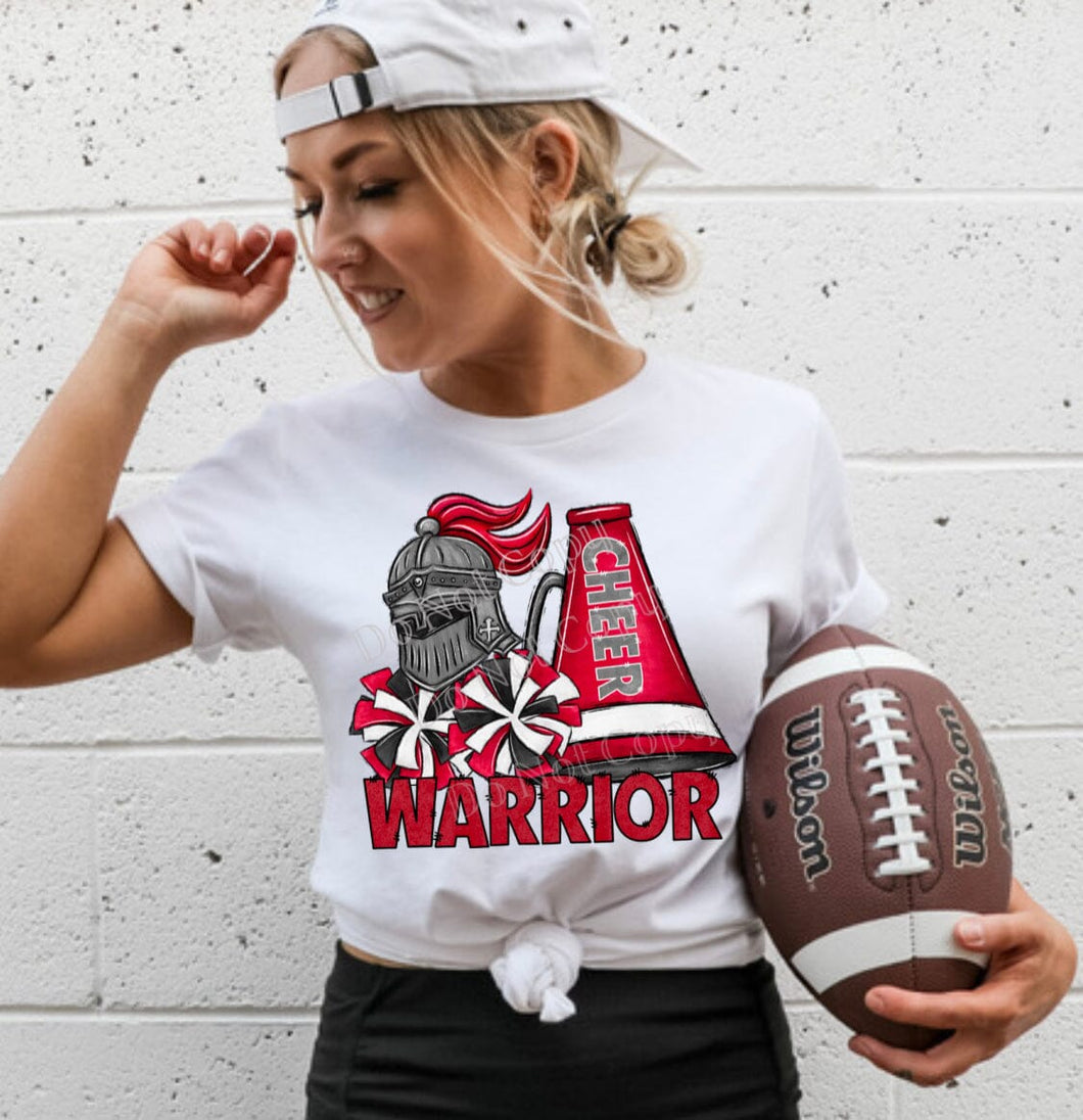 Customizable Mascot Cheer Design 1 DTF Transfer (300 HOT PEEL) | Ships 3-7 Business Days