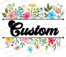 Load image into Gallery viewer, Customizable Mother&#39;s Day Spring Floral DTF | Ships In 5-10 Business Days
