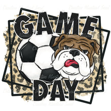 Load image into Gallery viewer, Leopard Soccer Game Day DTF Transfer (300 HOT PEEL) | Ships 3-7 Business Days
