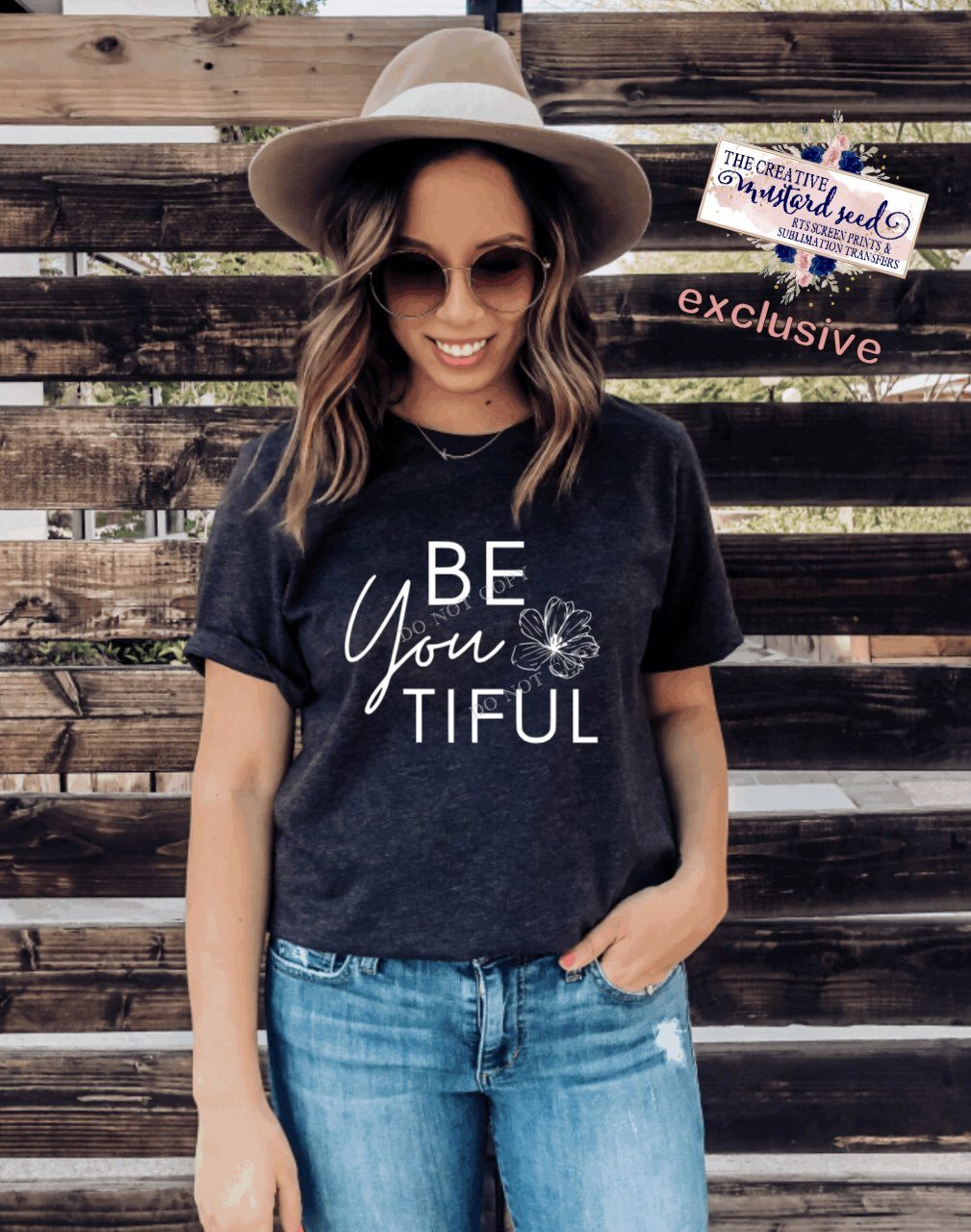 PO Screen Print Transfer | Be You Tiful | Mental Health