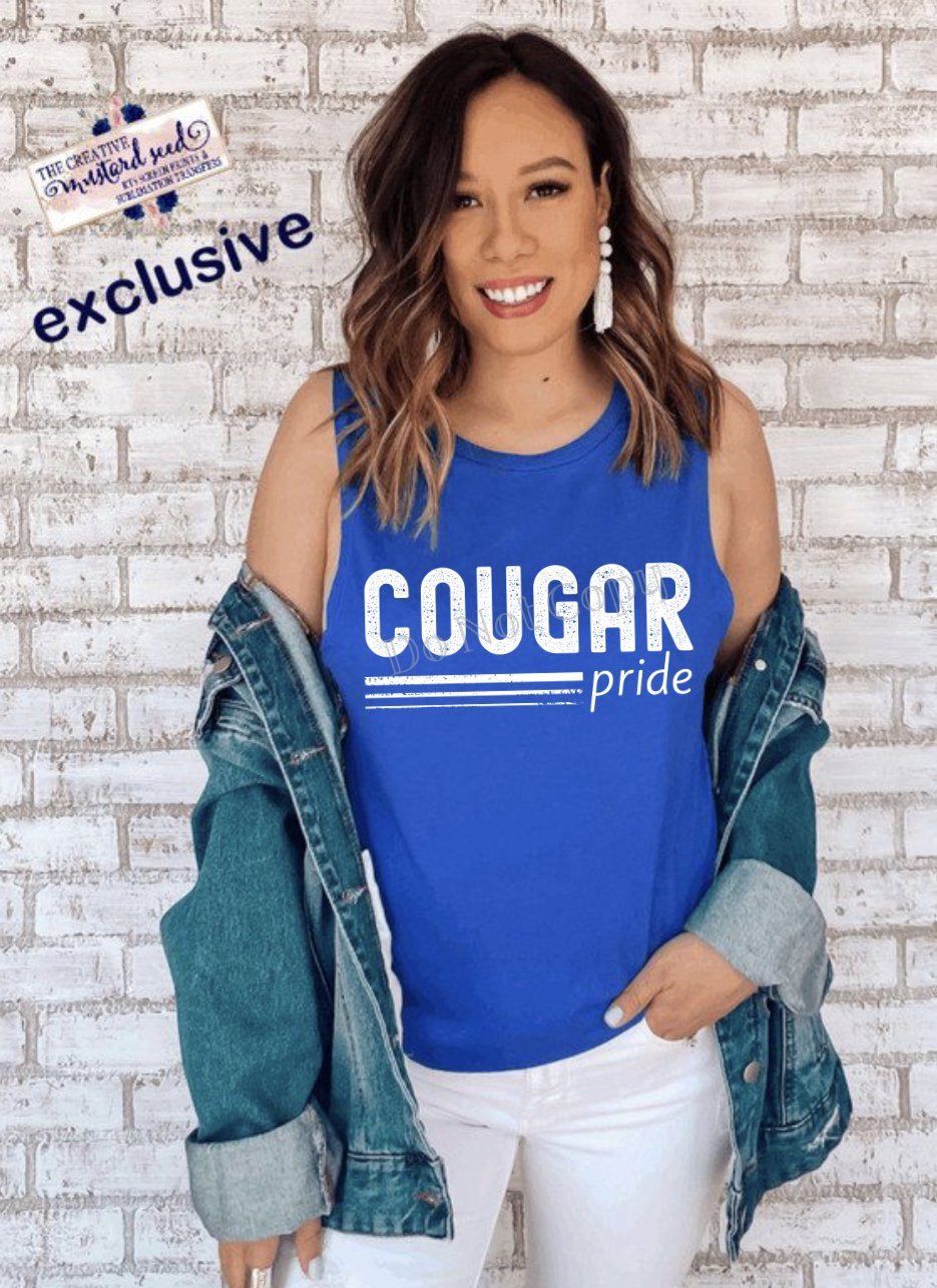 PO Screen Print Transfer | Cougar Pride