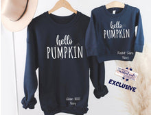 Load image into Gallery viewer, PO Screen Print Transfer | Hello Pumpkin | Mom and Me
