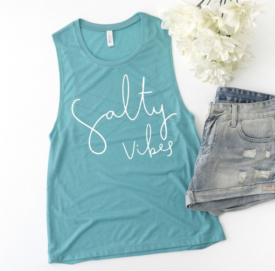 PO Screen Print Transfer | Salty Vibes