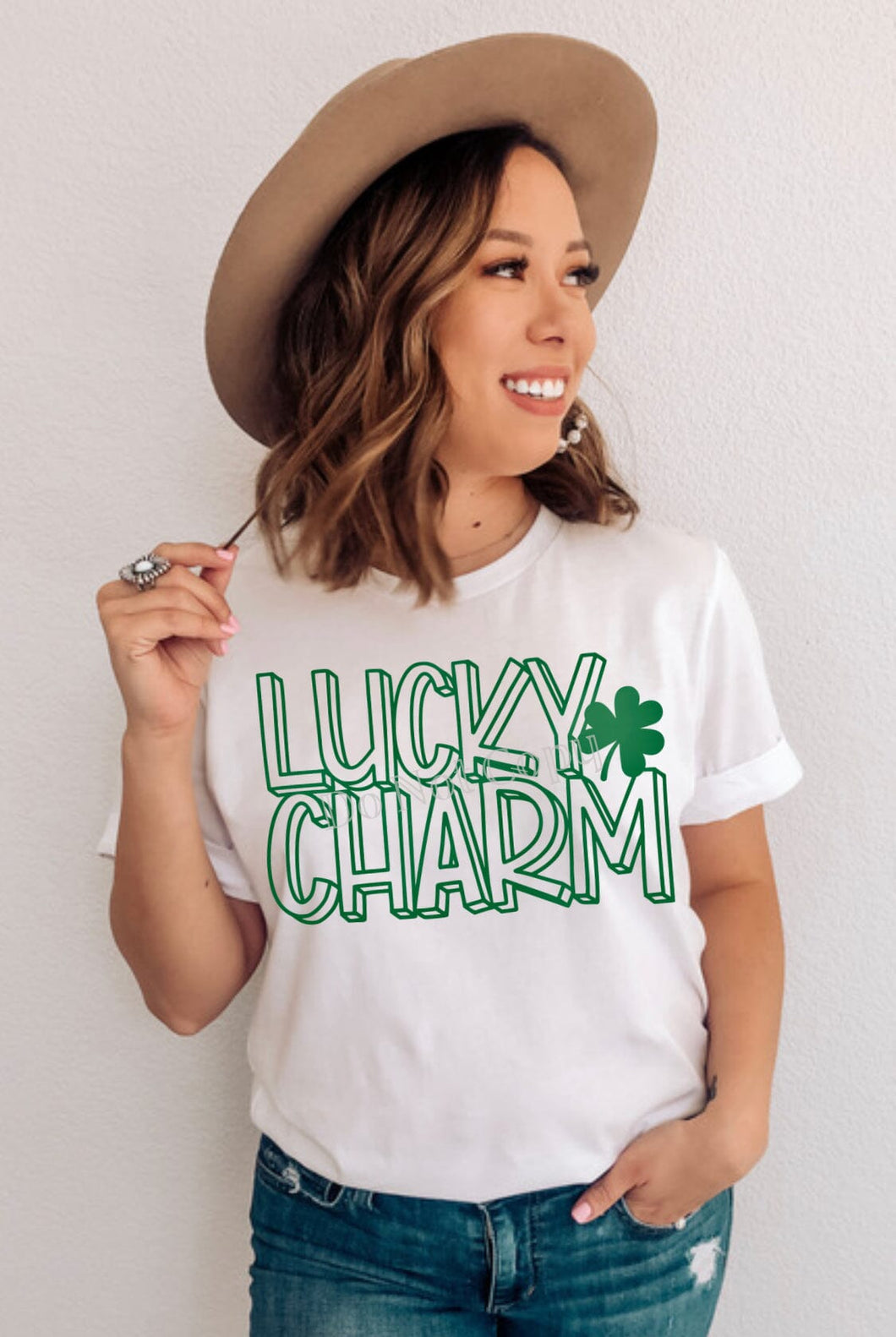 PO SHIPS 1/18 Screen Print Transfer | Lucky Charm