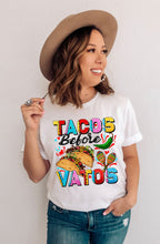 Load image into Gallery viewer, PO SHIPS 12/28 Screen Print Transfer | Tacos Before Vatos (HIGH HEAT)
