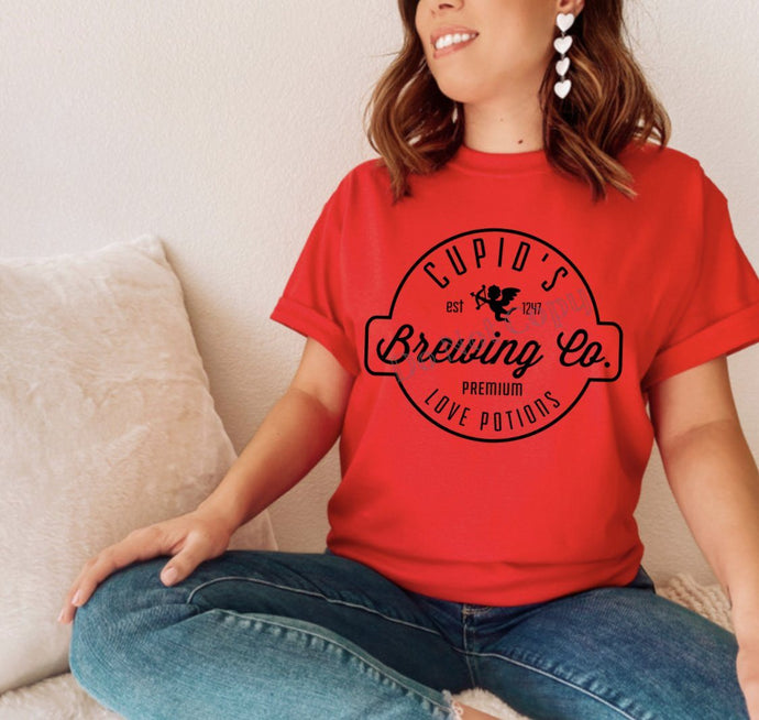 PO SHIPS 12/8 Screen Print Transfer | Cupids Brewing Co