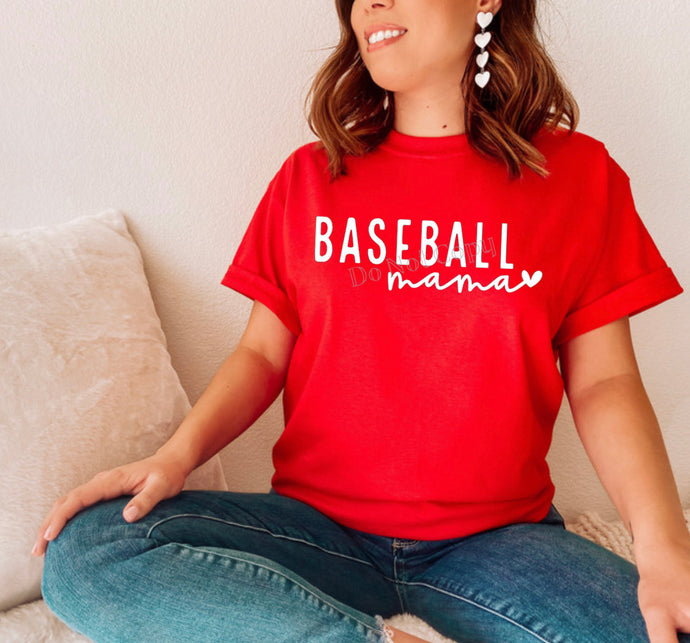 PO SHIPS 2/16 Screen Print Transfer | Baseball Mom