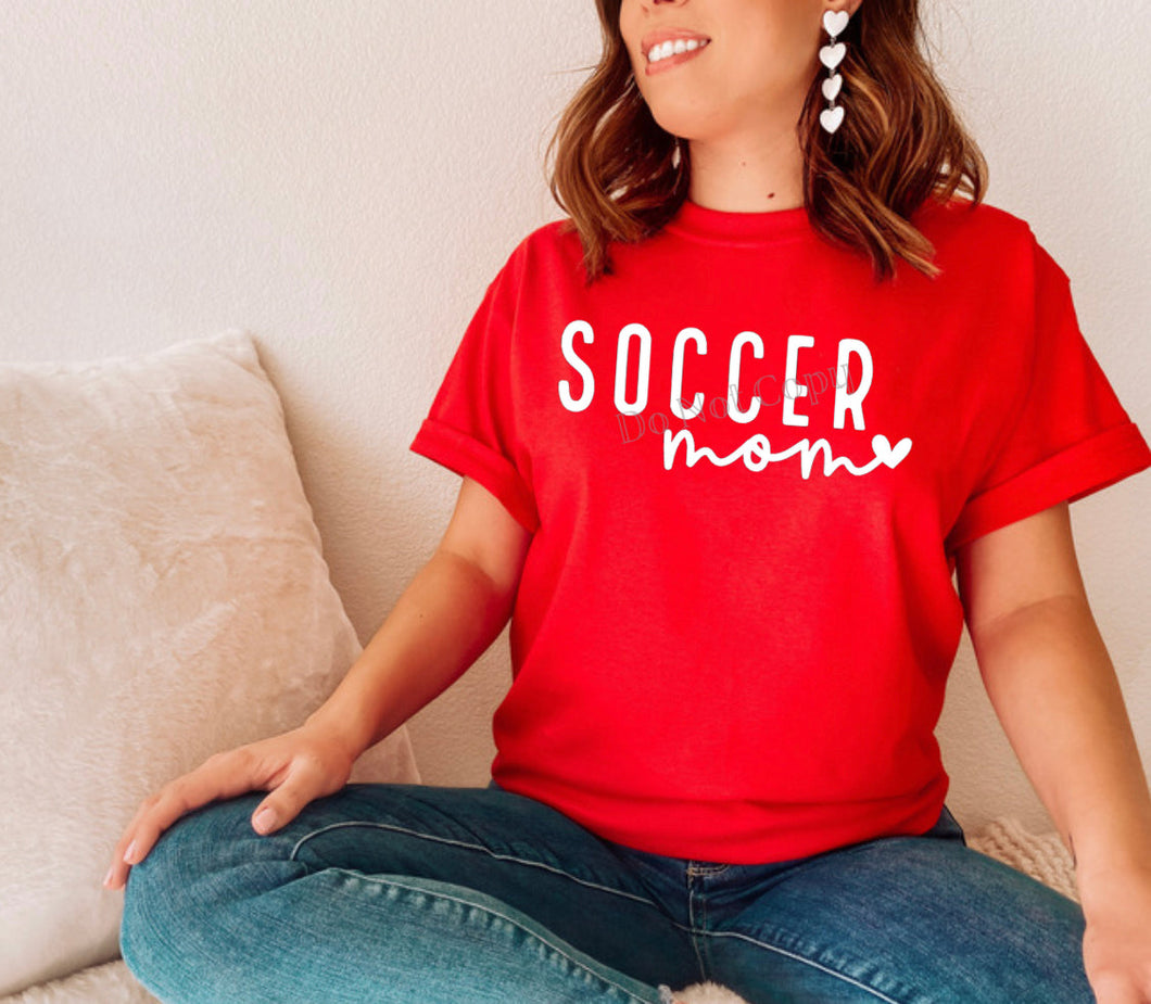 PO SHIPS 2/16 Screen Print Transfer | Soccer Mom